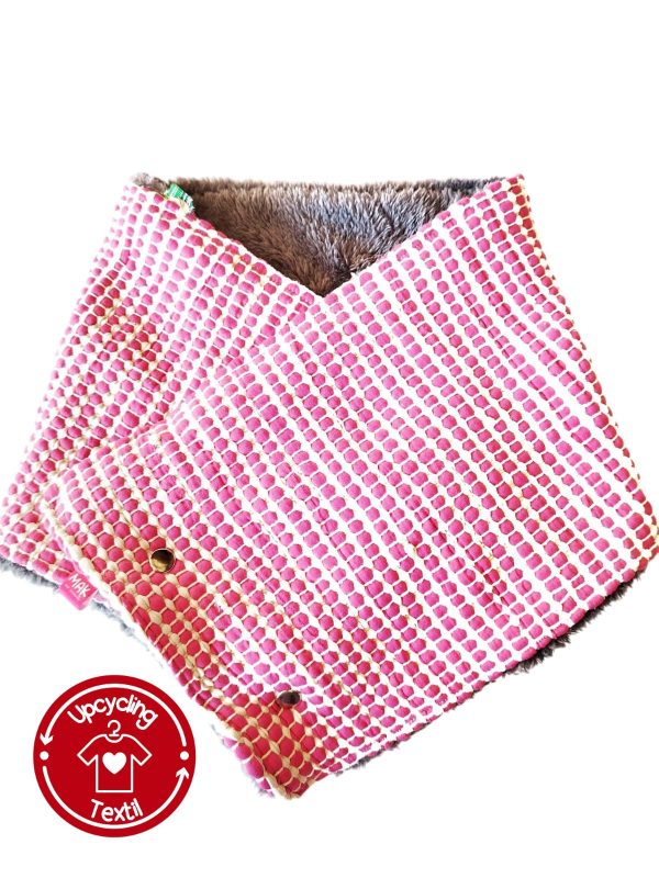 Cuello Tierra Viva fucsia